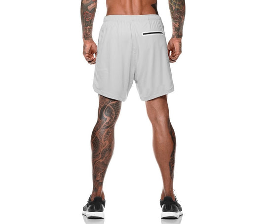Men’s Compression Shorts with Phone Pocket – Performance Athletic Fit