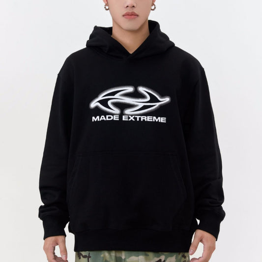 American High Street Bold Letter Printed Hoodie